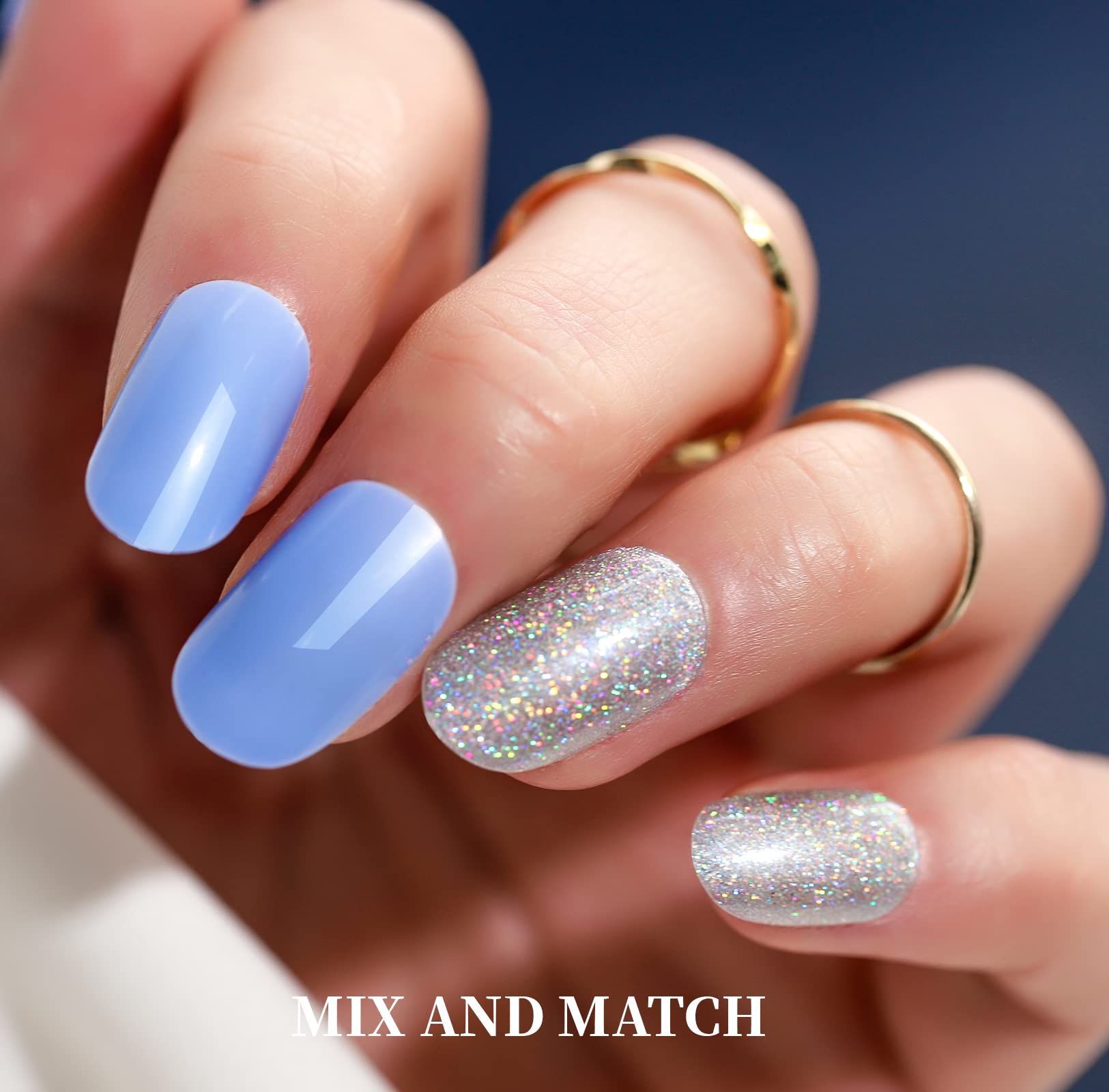 Press on Nails,Teenitor 288PCS Matte Medium Length, Acrylic Fake Nails Full Cover, Ballerina Coffin Press on Nails,Glitter Press On False Nails