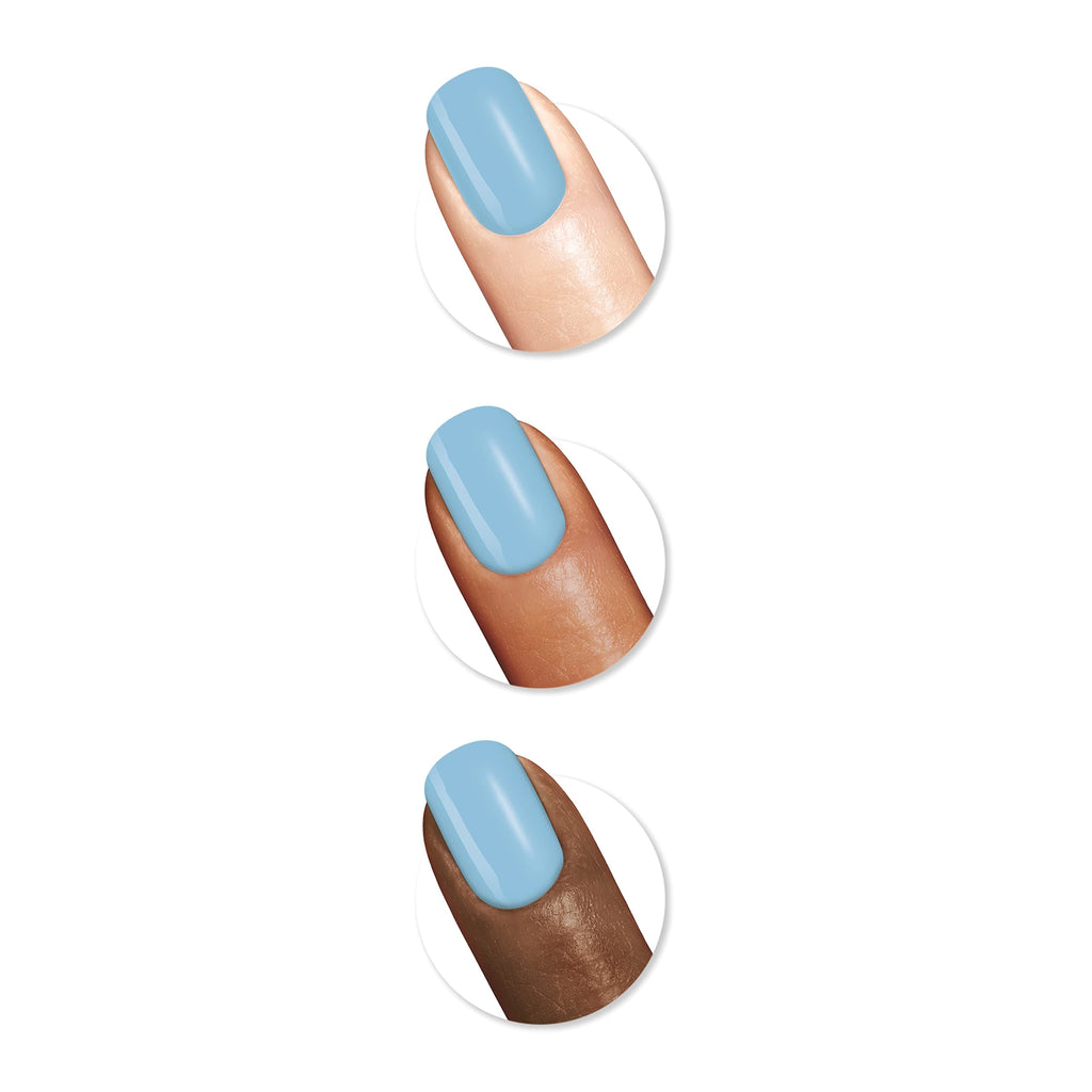 Sally Hansen Insta-Dri Nail Polish | Quick Dry, Long Lasting, Streak-Free Shine | Opaque, Shiny | 492 On the Download | Dark Blue Nail Color.