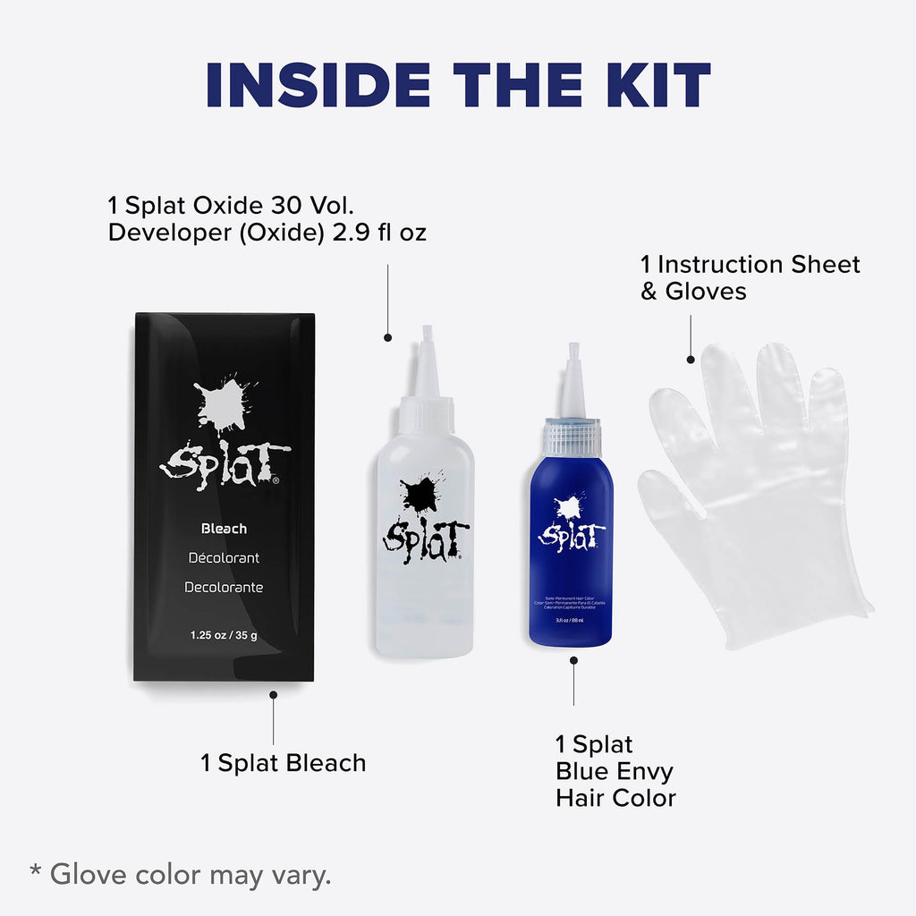 Splat | Complete Kit | Hair Dye | Semi-Permanent | Long Lasting | Vegan and Cruelty-Free (Pink Chameleon)