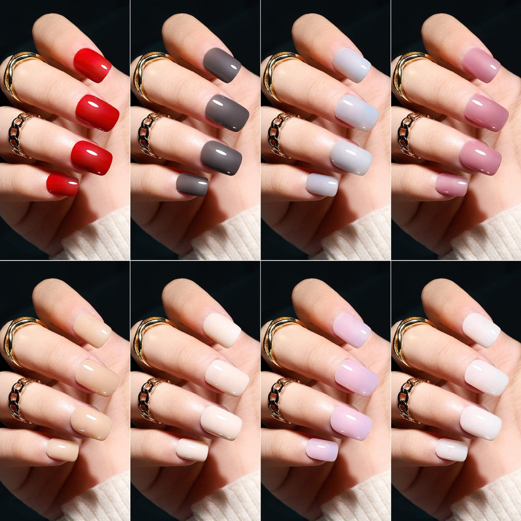 Press on Nails,Teenitor 288PCS Matte Medium Length, Acrylic Fake Nails Full Cover, Ballerina Coffin Press on Nails,Glitter Press On False Nails
