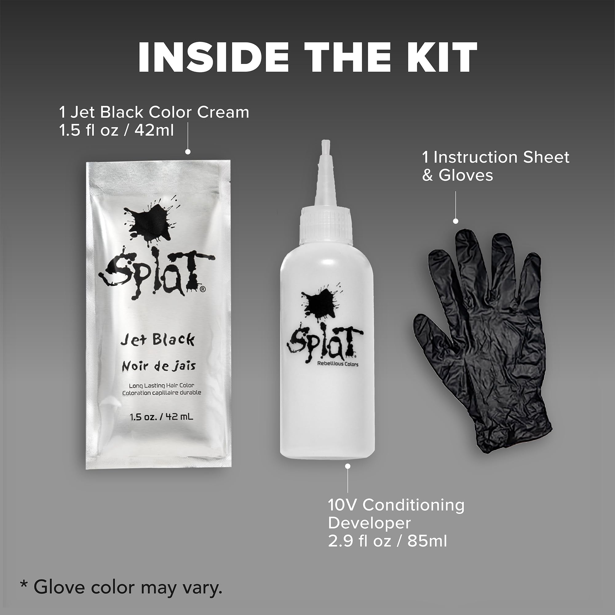 Splat | Complete Kit | Hair Dye | Semi-Permanent | Long Lasting | Vegan and Cruelty-Free (Pink Chameleon)