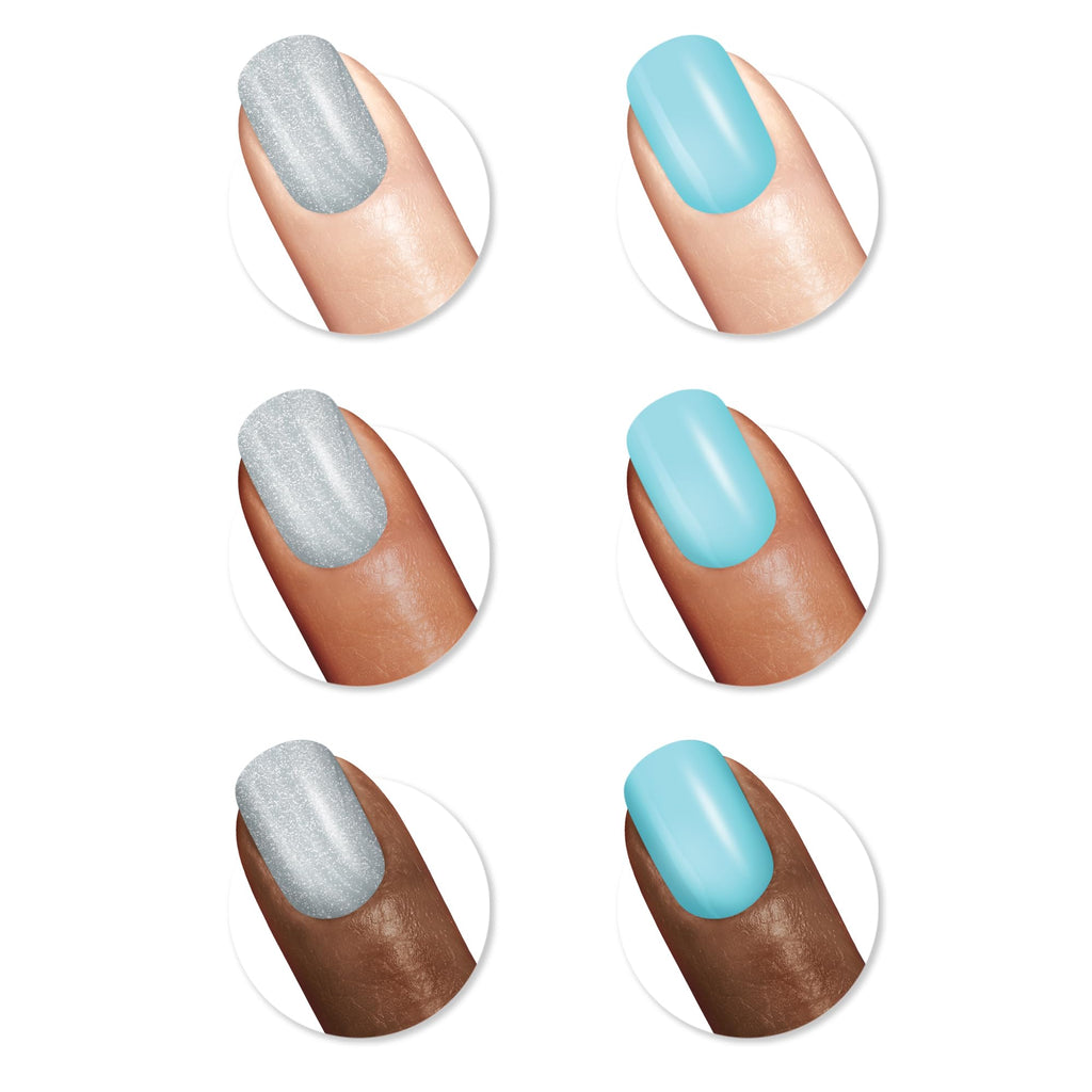 Sally Hansen Insta-Dri Nail Polish | Quick Dry, Long Lasting, Streak-Free Shine | Opaque, Shiny | 492 On the Download | Dark Blue Nail Color.