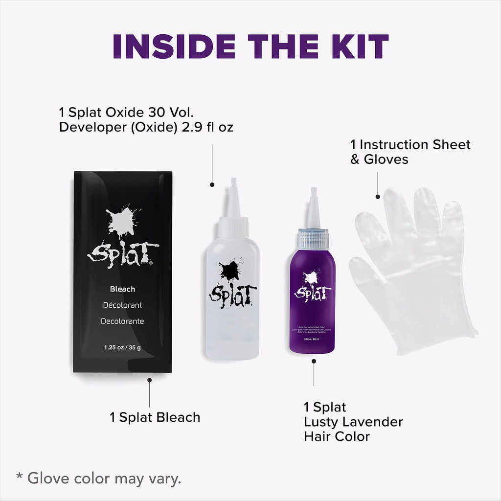 Splat | Complete Kit | Hair Dye | Semi-Permanent | Long Lasting | Vegan and Cruelty-Free (Pink Chameleon)