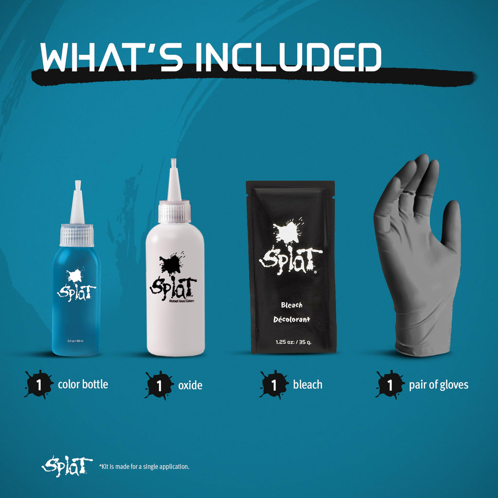Splat | Complete Kit | Hair Dye | Semi-Permanent | Long Lasting | Vegan and Cruelty-Free (Pink Chameleon)