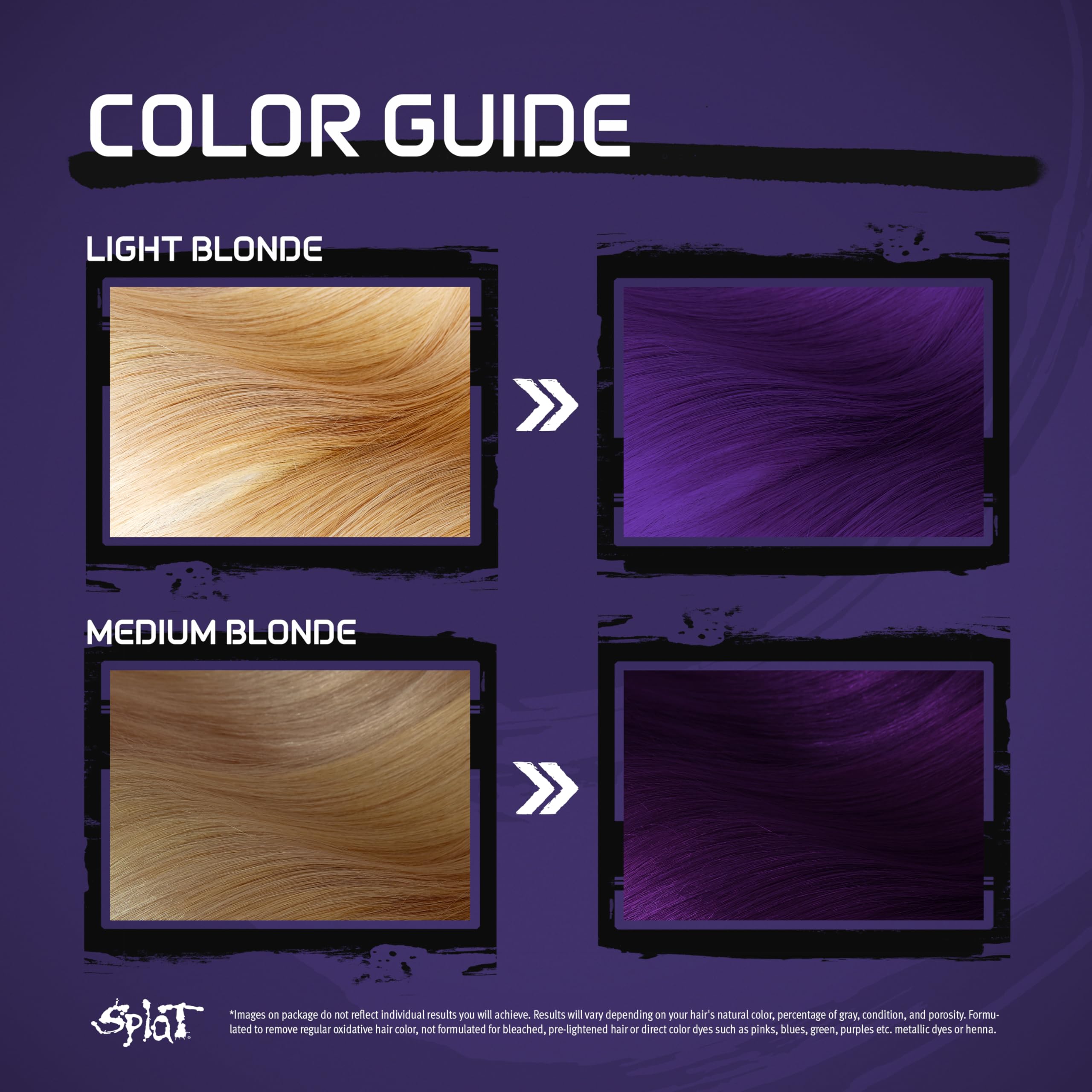 Splat | Complete Kit | Hair Dye | Semi-Permanent | Long Lasting | Vegan and Cruelty-Free (Pink Chameleon)