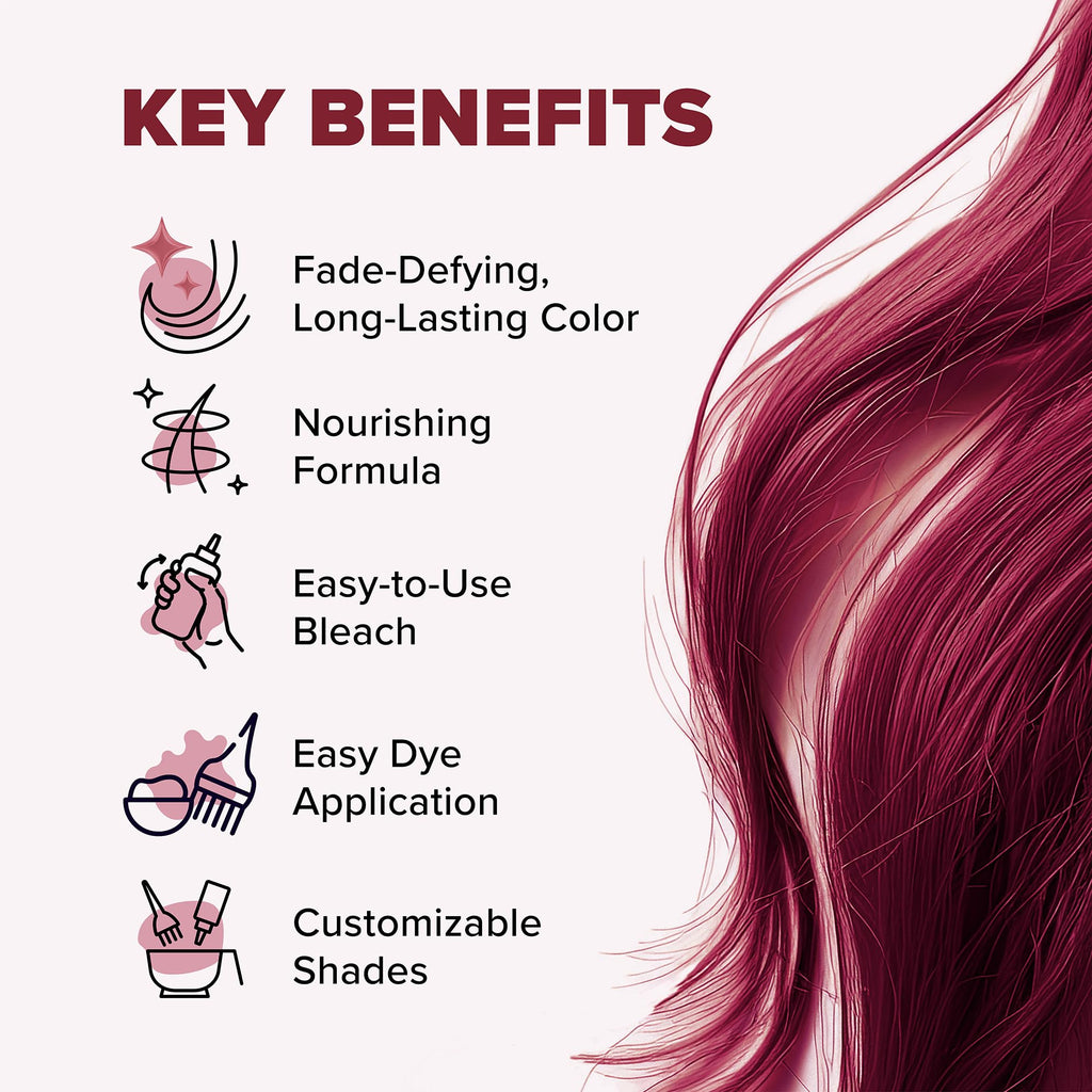 Splat | Complete Kit | Hair Dye | Semi-Permanent | Long Lasting | Vegan and Cruelty-Free (Pink Chameleon)