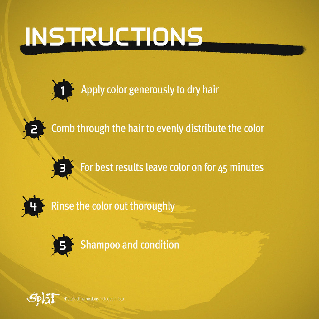 Splat | Complete Kit | Hair Dye | Semi-Permanent | Long Lasting | Vegan and Cruelty-Free (Pink Chameleon)
