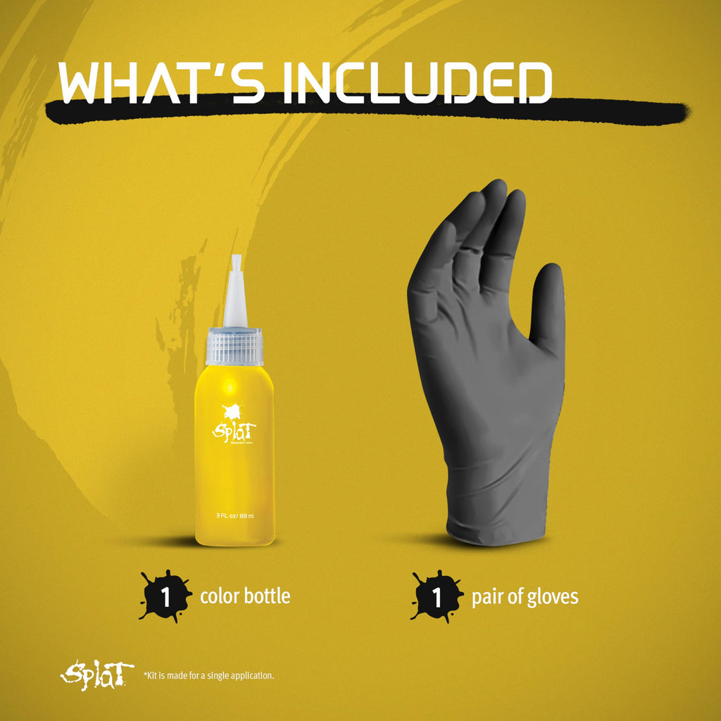 Splat | Complete Kit | Hair Dye | Semi-Permanent | Long Lasting | Vegan and Cruelty-Free (Pink Chameleon)