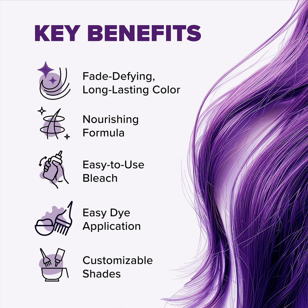 Splat | Complete Kit | Hair Dye | Semi-Permanent | Long Lasting | Vegan and Cruelty-Free (Pink Chameleon)
