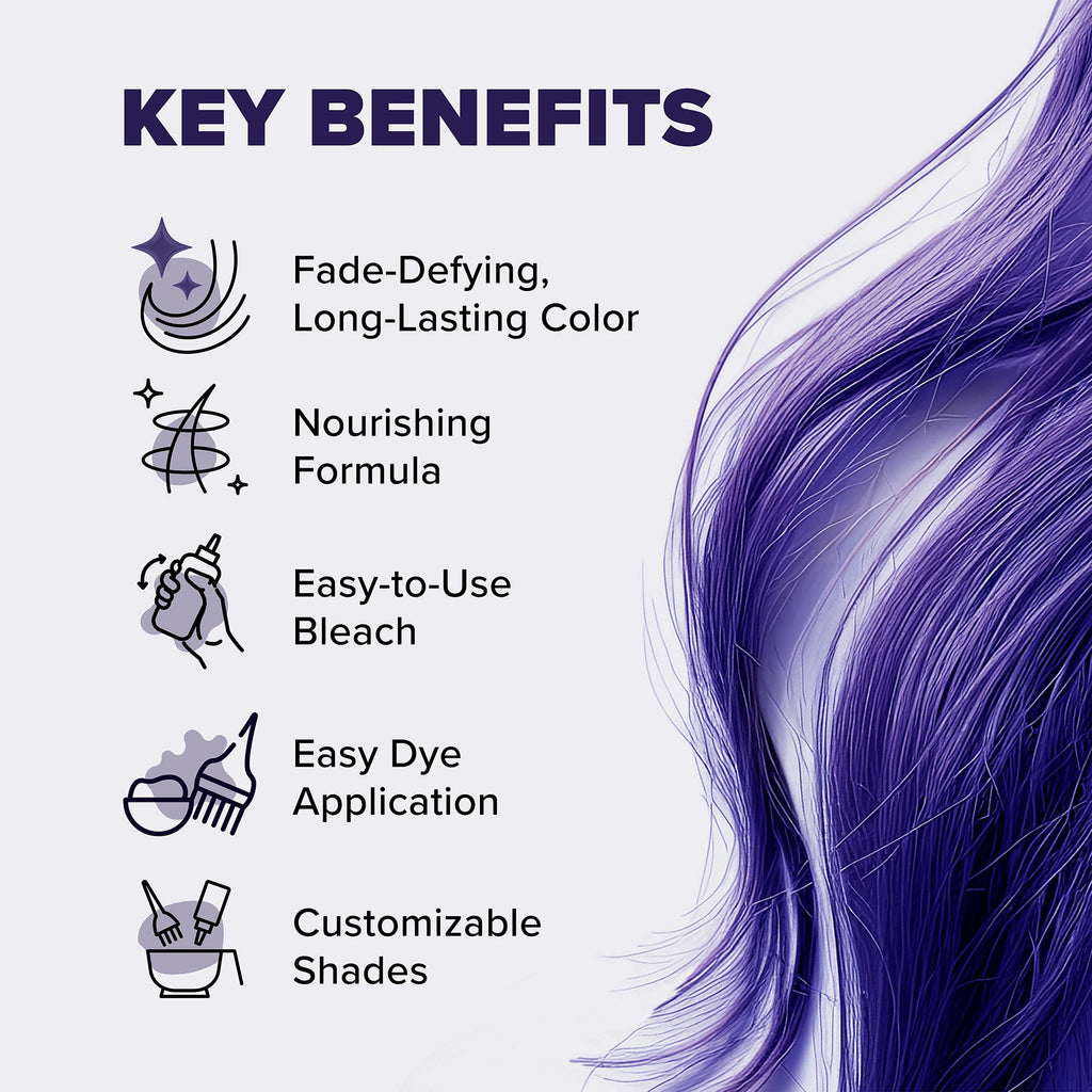 Splat | Complete Kit | Hair Dye | Semi-Permanent | Long Lasting | Vegan and Cruelty-Free (Pink Chameleon)