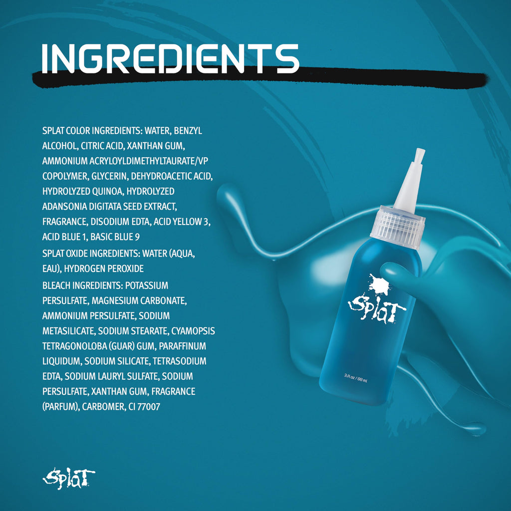 Splat | Complete Kit | Hair Dye | Semi-Permanent | Long Lasting | Vegan and Cruelty-Free (Pink Chameleon)